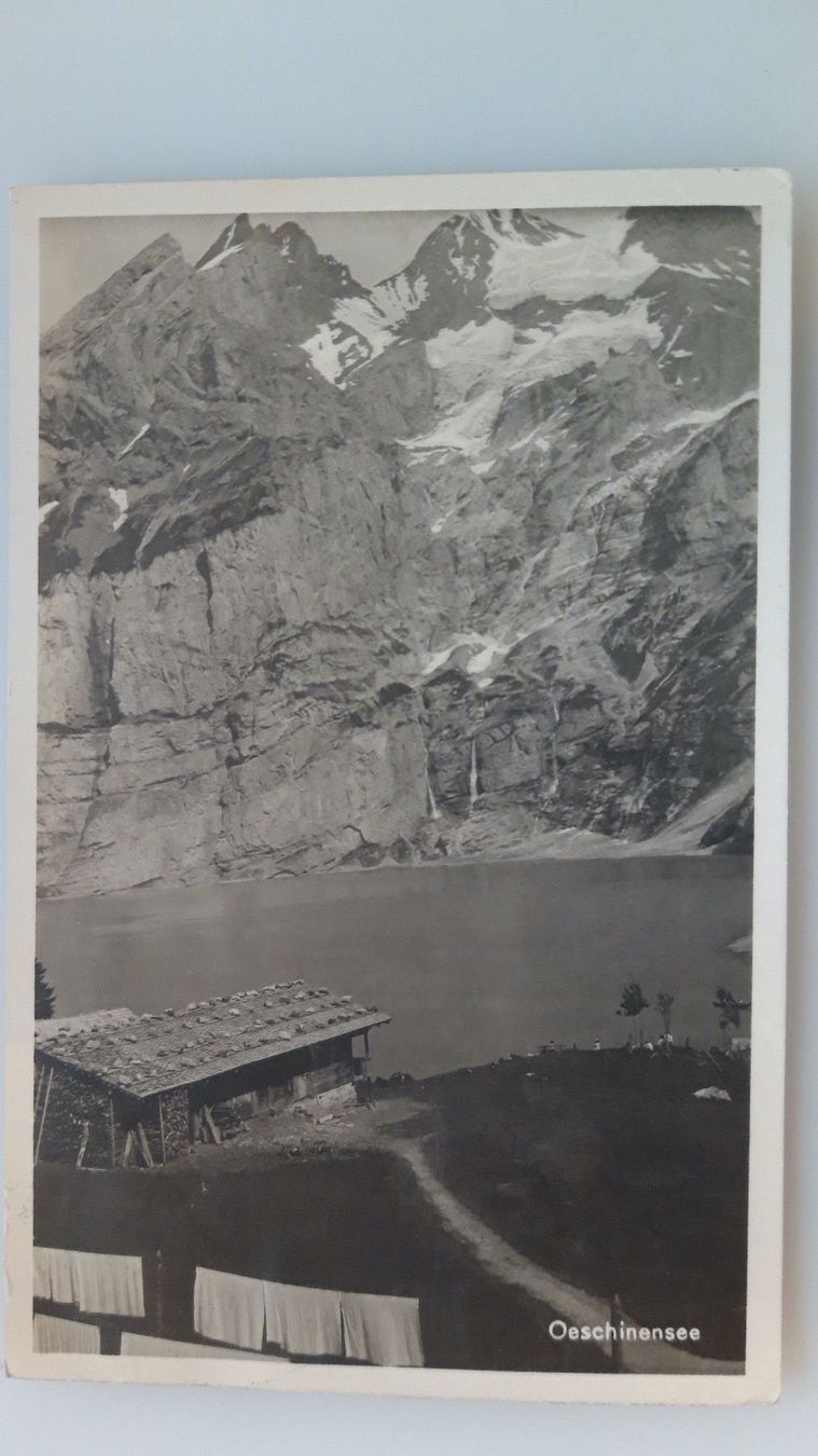 Cartoline postali: Oeschinensee – Usato da Sargans venduto da nicsam1815