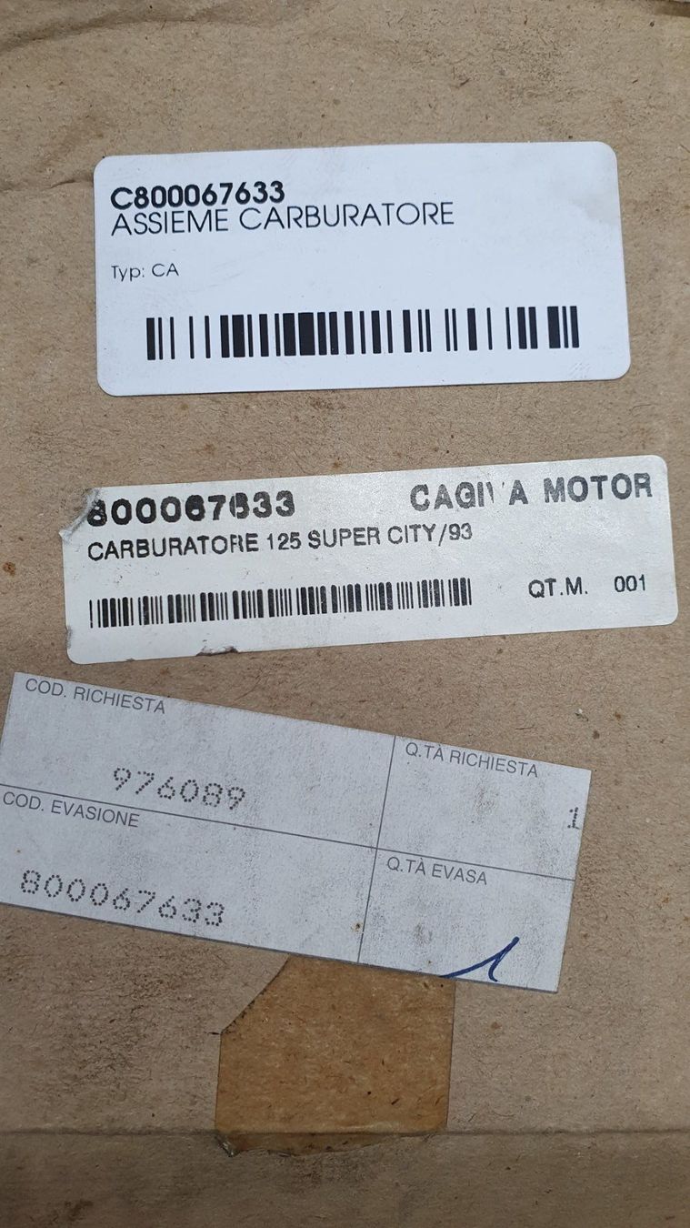 Dell'Orto Alle Motorradersatzteile: Vergaser Dellorto VHSB 34 ES – Neu (gemäss Beschreibung) aus Widnau von Staedler2 4