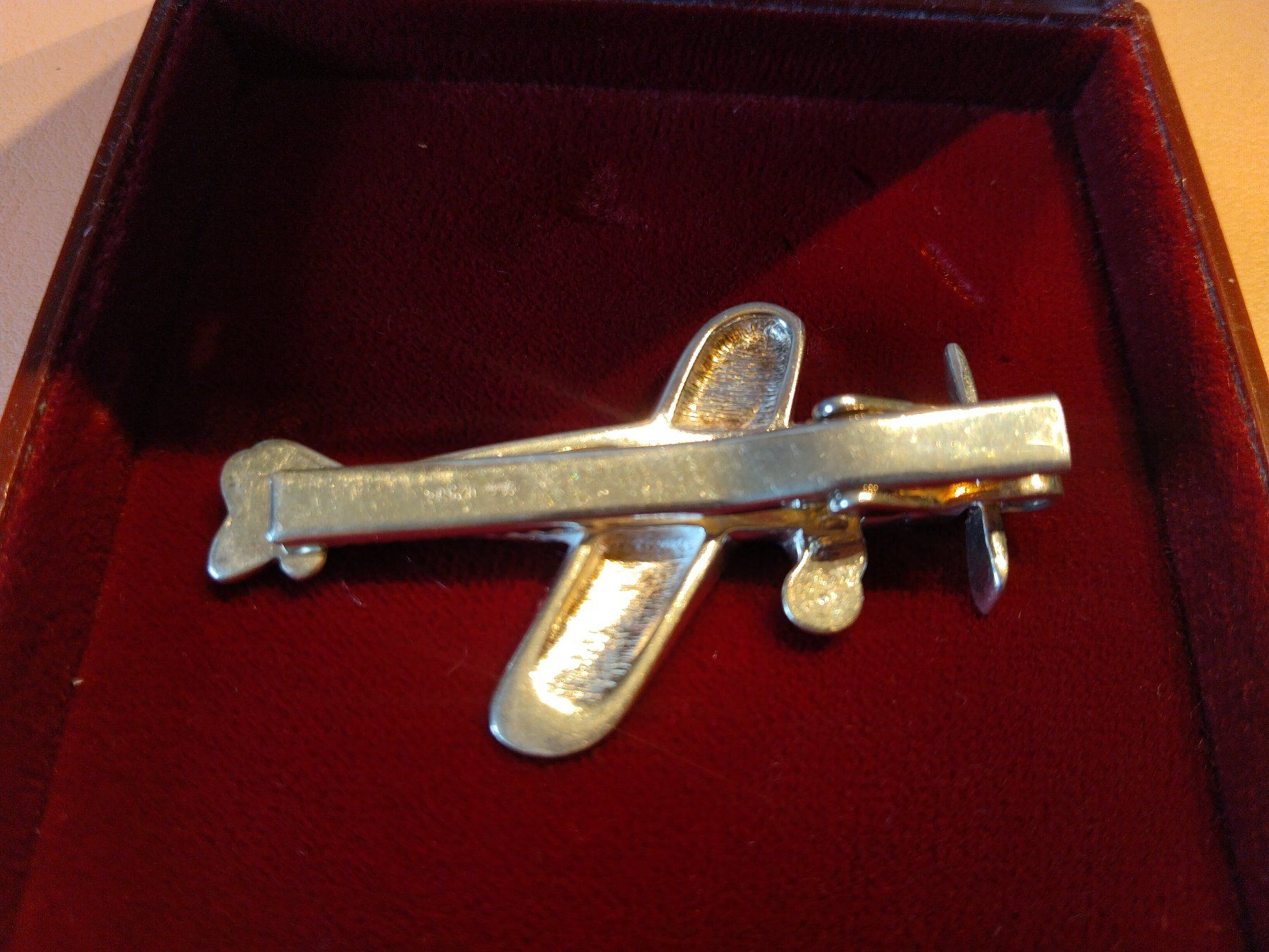 Broschen & Nadeln: Krawattennadel Flugzeug, Silber ca. 16gr 925 – Gebraucht aus Zürich von dschwab3 3