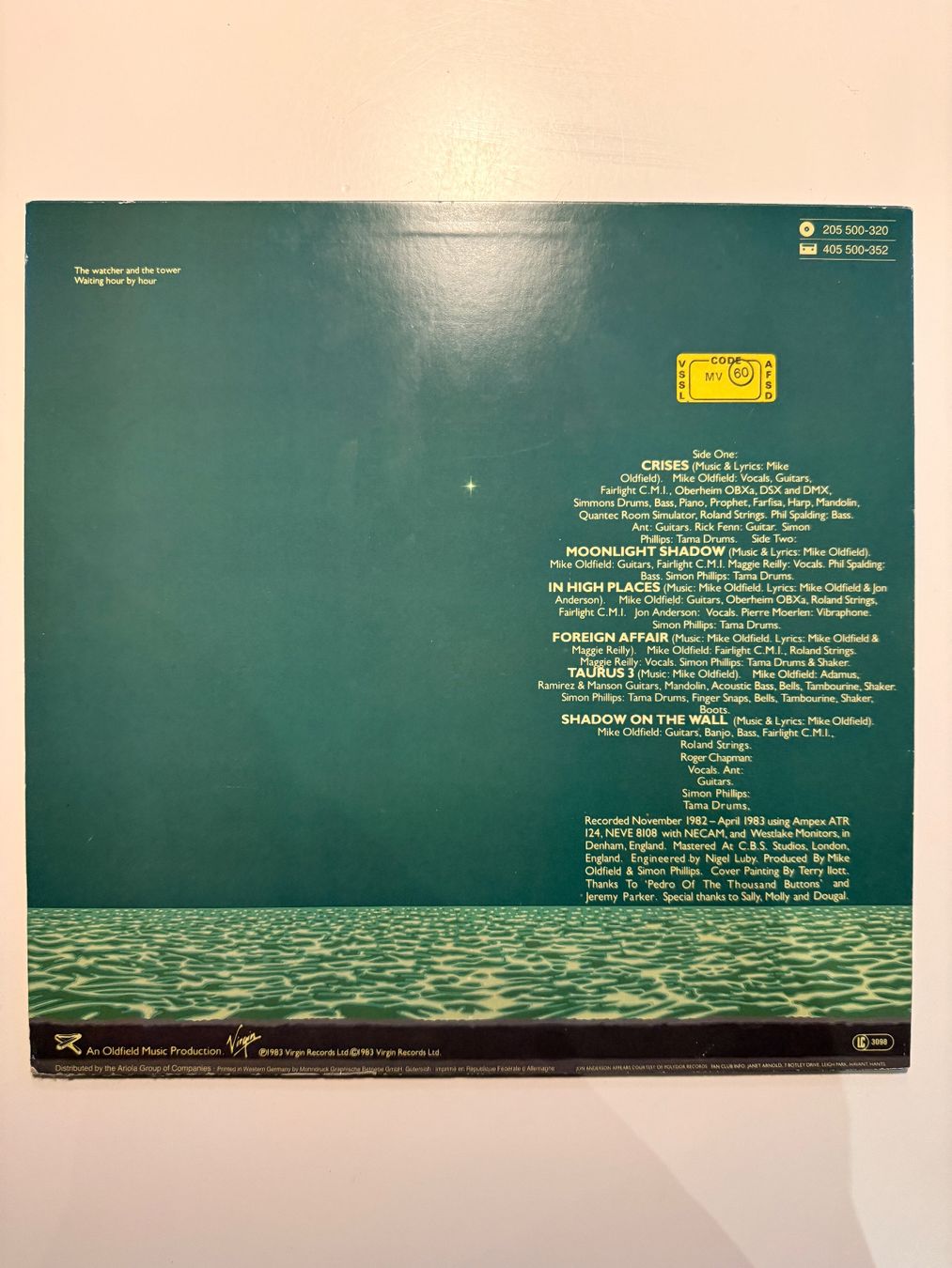 Dischi in vinile: Mike Oldfield – Crises – Usato da Unterägeri venduto da hero87333 1