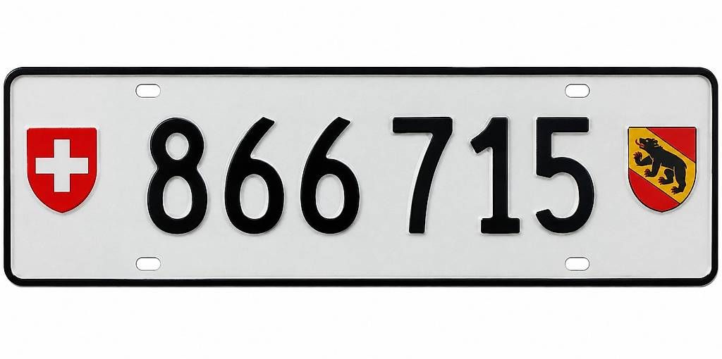 Insegne: Auto Nummernschild + Maut 2026 Bern Nummer – Usato da Krauchthal venduto da Queiser