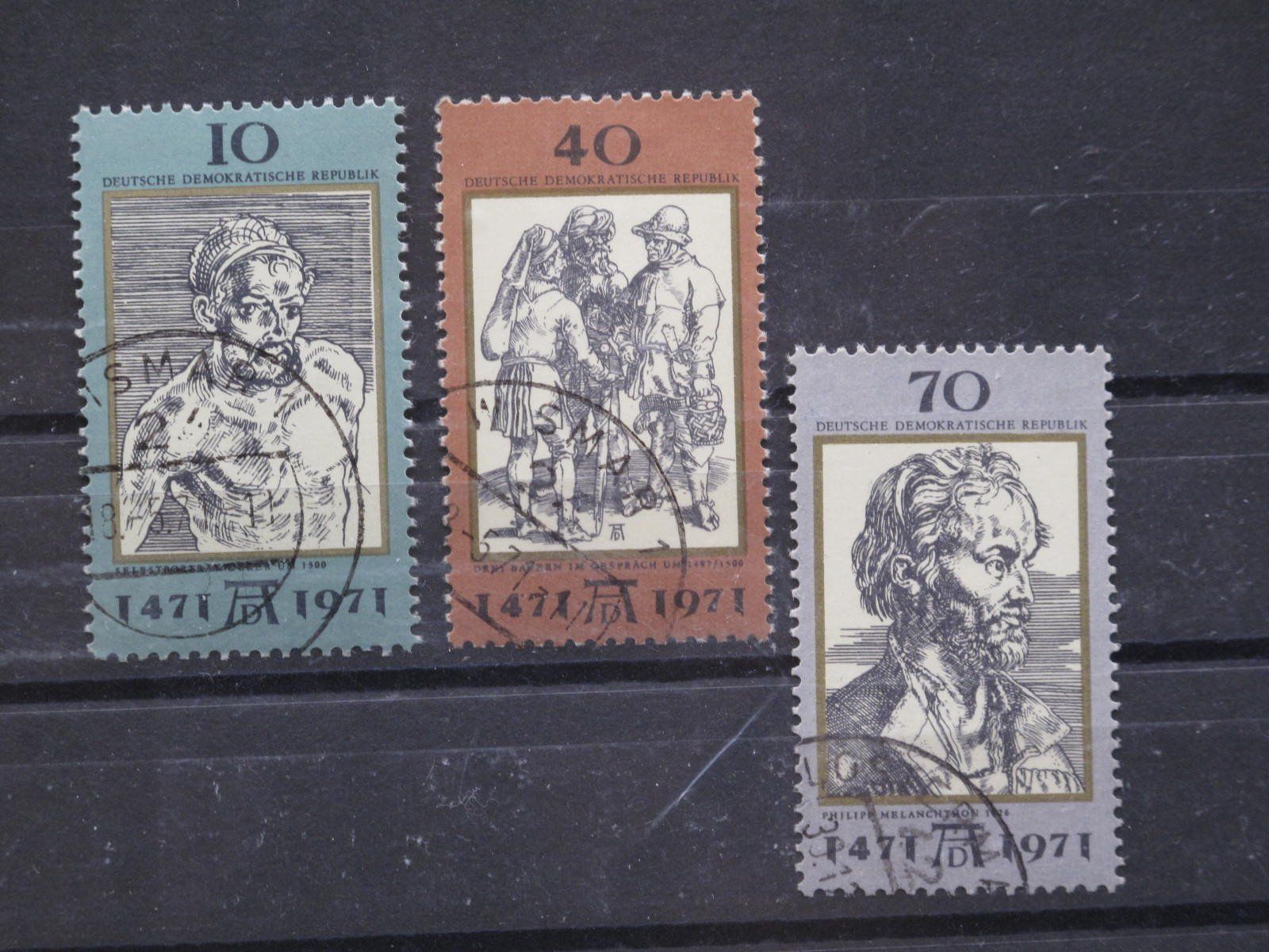 Tutti i francobolli: DDR 1971 Albrecht Dürrer gest – Usato da Wil SG venduto da fva01