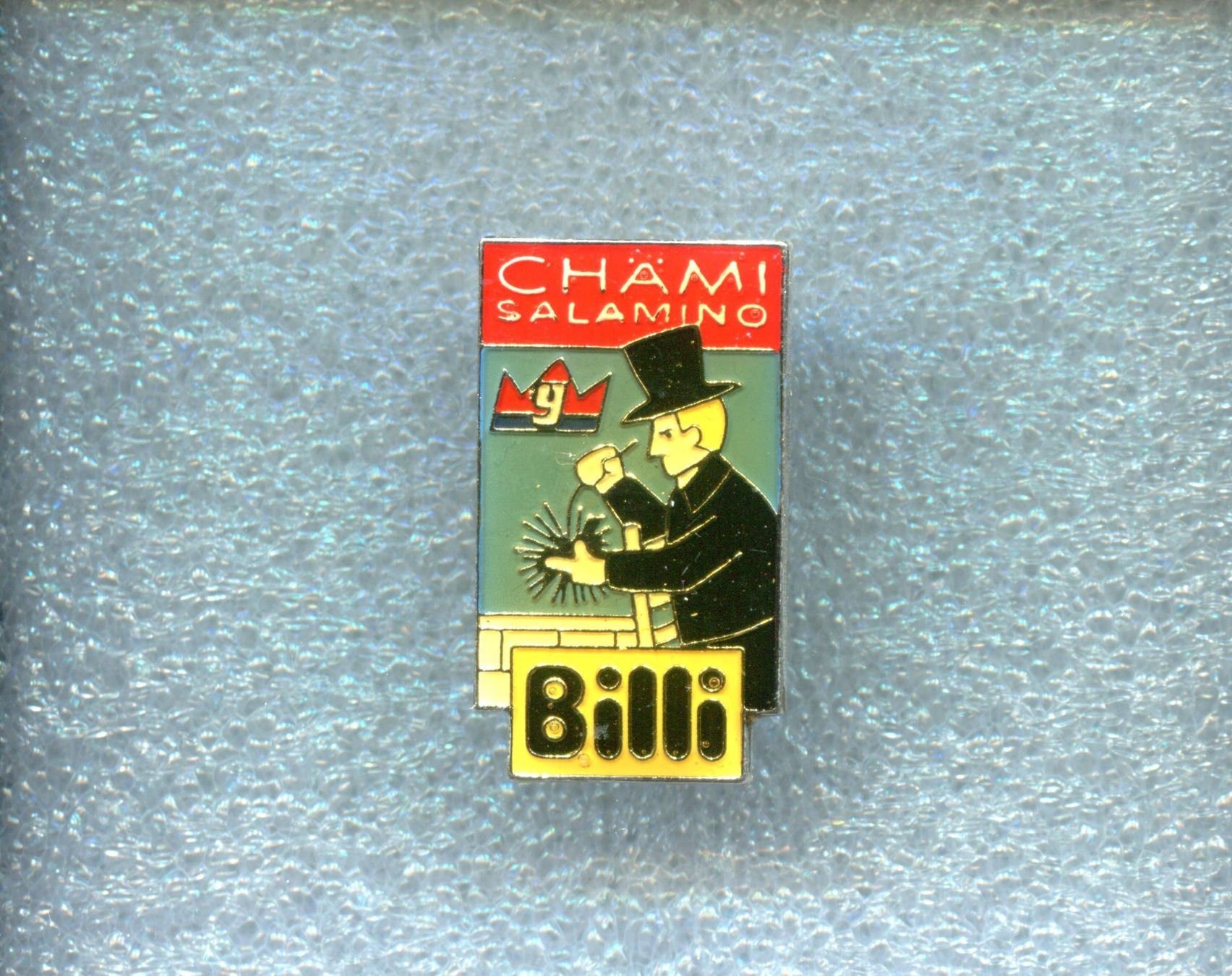 Placchette & Badge: Billi  CHÄMI SALAMINO – Usato da Winterthur venduto da Sammleroase