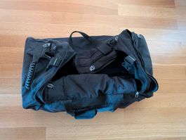 Reisetasche Kick Off schwarz mit Rollen guter Zustand