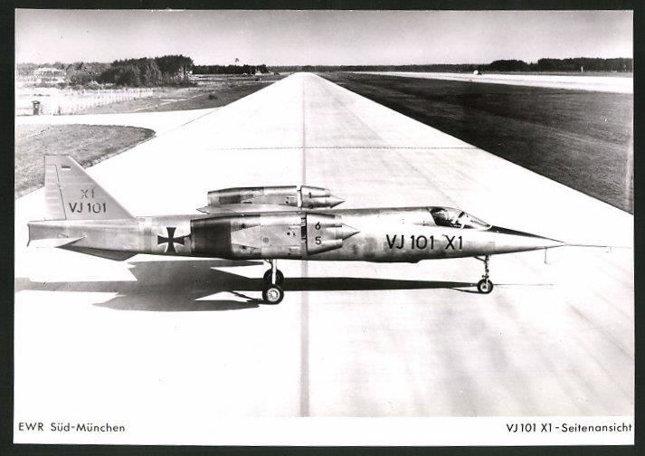 Fotografie Flugzeug Ewr Vj 101, Prototyp 