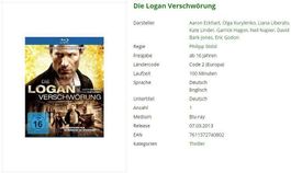 Die Logan Verschwörung (Bluray)