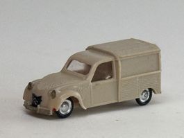 GB5- EKO Citroen Ente 2 CV Kastenwagen beige