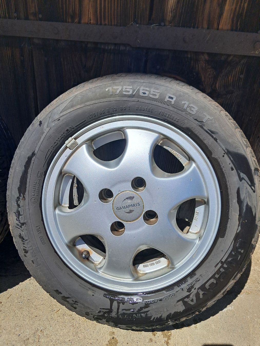 Pneumatici & Ruote complete: 4x Gamaparts Alufelgen 13" – Usato da Wichtrach venduto da Crevo 4