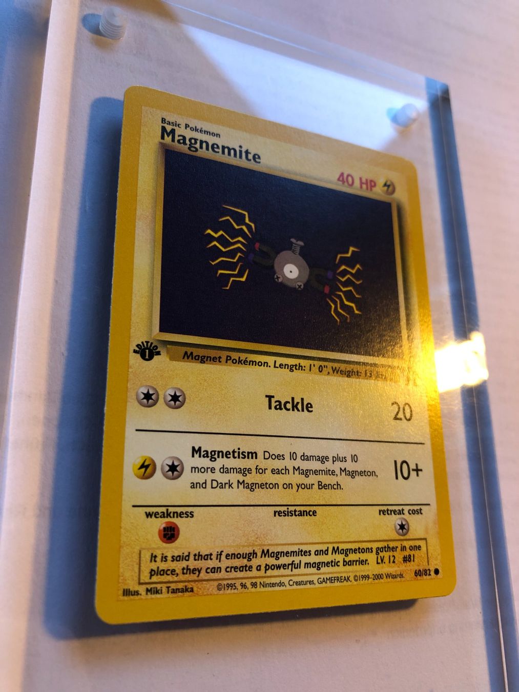 Cartes à collectionner: Magnemite 1st Team Rocket - MINT - ab 1.- – D'occasion à Giubiasco par dan_pr8b 1
