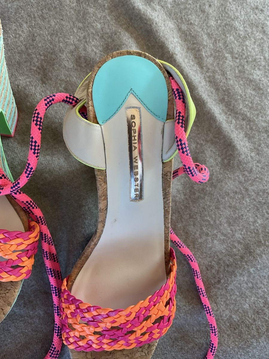 Scarpe da donna: Sophia Webster Colorful Platform Sandals Gr 39 – Usato da Bäch SZ venduto da ValentinaKH 5