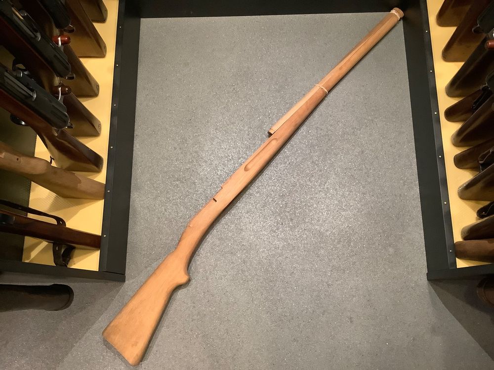 Mallette bois pour fusil ancien