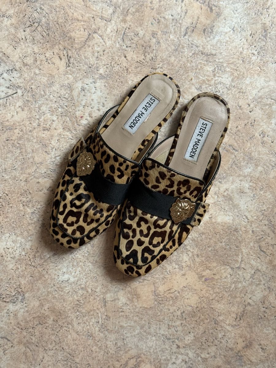 Steve Madden Scarpe da donna: Mules léopard – taille 35/36 – Usato da Bouveret venduto da hanna_vish