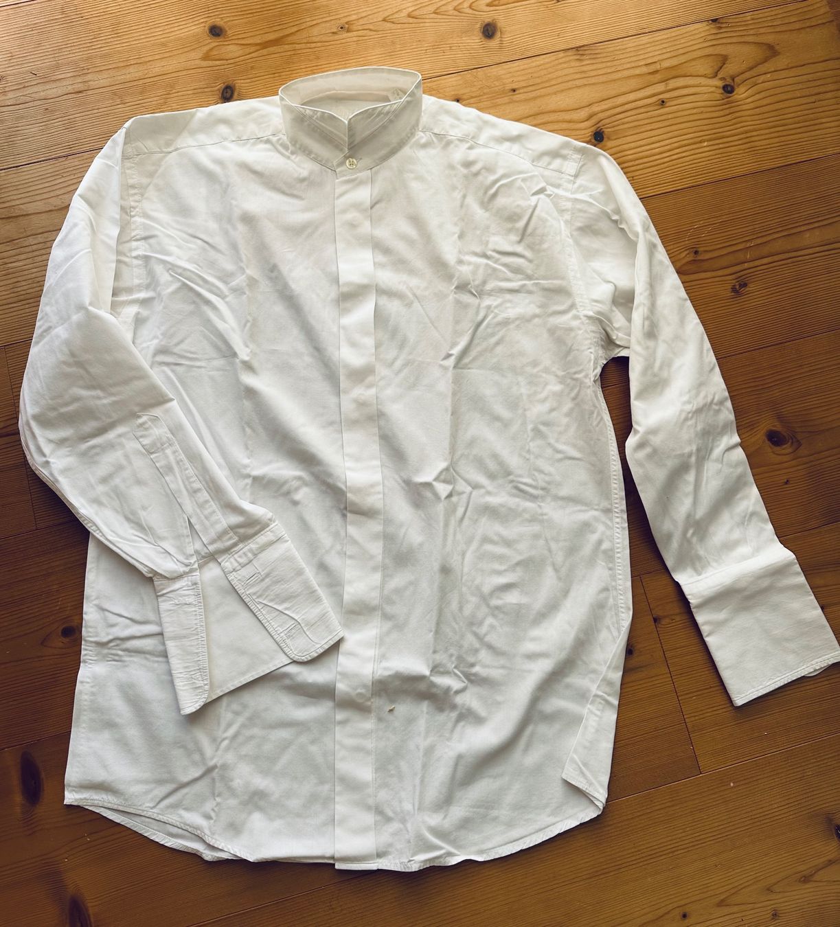 Camicie: Einhorn Smoking Hemd BW weiss - S – Usato da Gersau venduto da Sidharta7 4