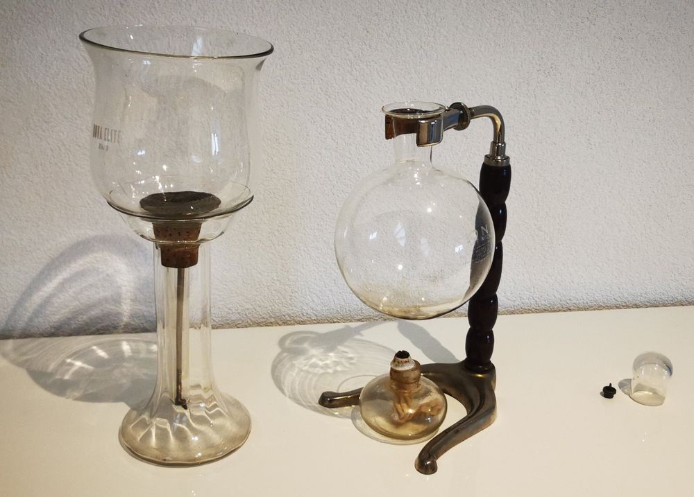 Antike Cona Kaffeemaschine Glas Model de luxe Kaufen auf Ricardo