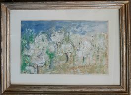 Impressionistisches Gemälde signiert