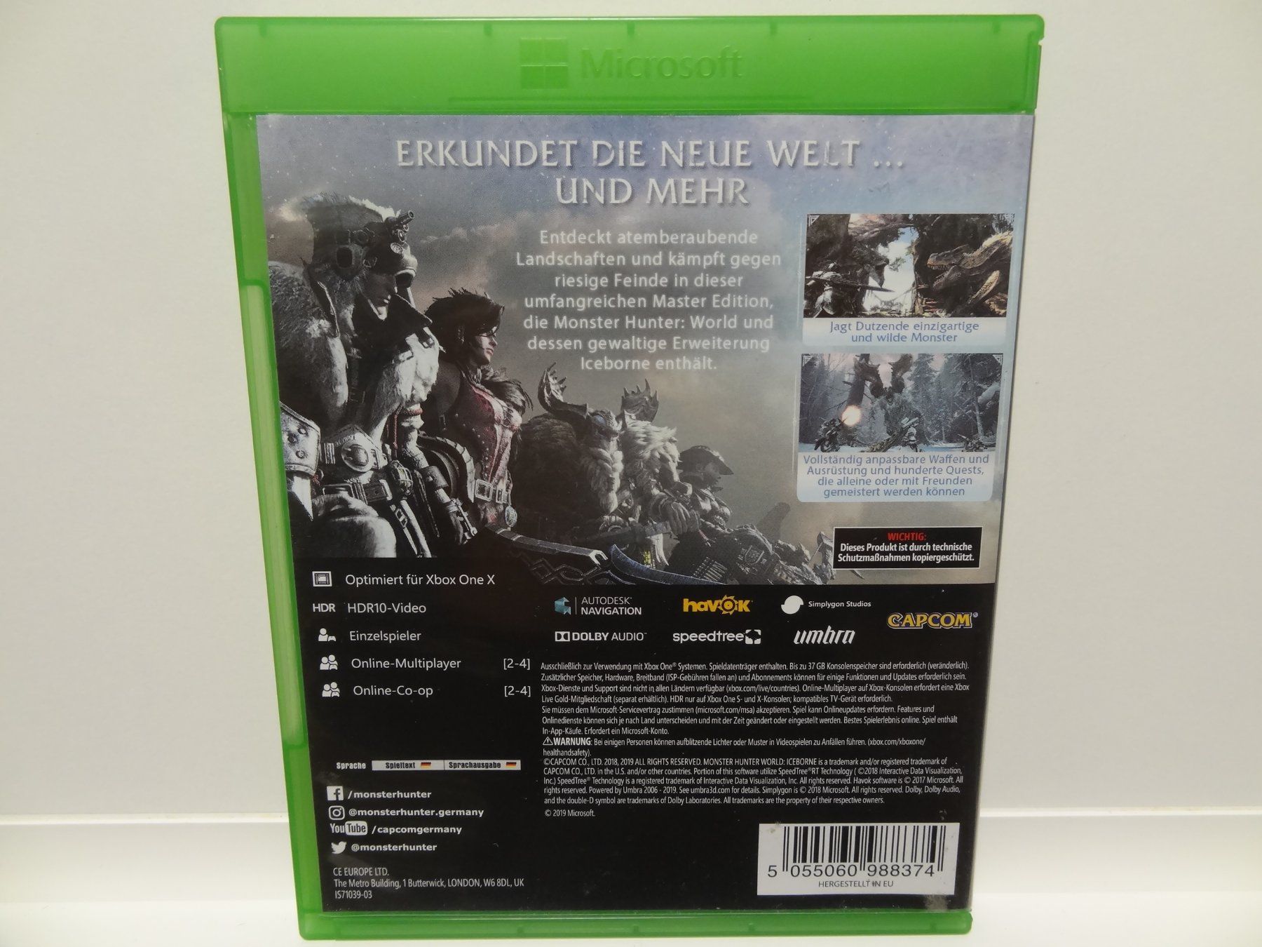 Microsoft Spiele: Monster Hunter World Iceborne Master Edition Xbox One – Gebraucht aus luzern von musicandart 1