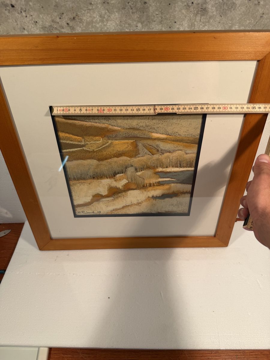 Tableaux: Framed Artwork B. Robaud Landscape Painting – D'occasion à Lausanne par artnouveau05 3