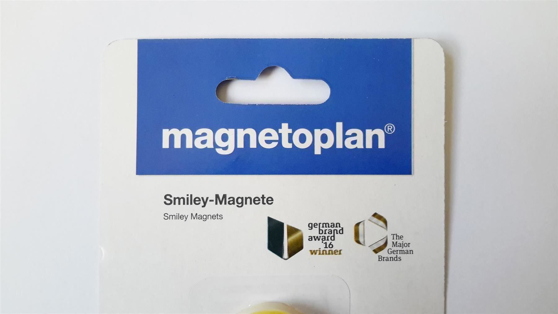 Calamite: Magnete Smiley 6 Stück, 30 mm – Nuovo e nell'imballaggio originale da St. Gallen venduto da cointec 2