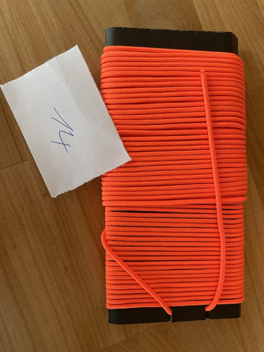 Corde: 14 Meter Neon Schnur 3mm – Nuovo (secondo la descrizione) da Rümlang venduto da euqinom16