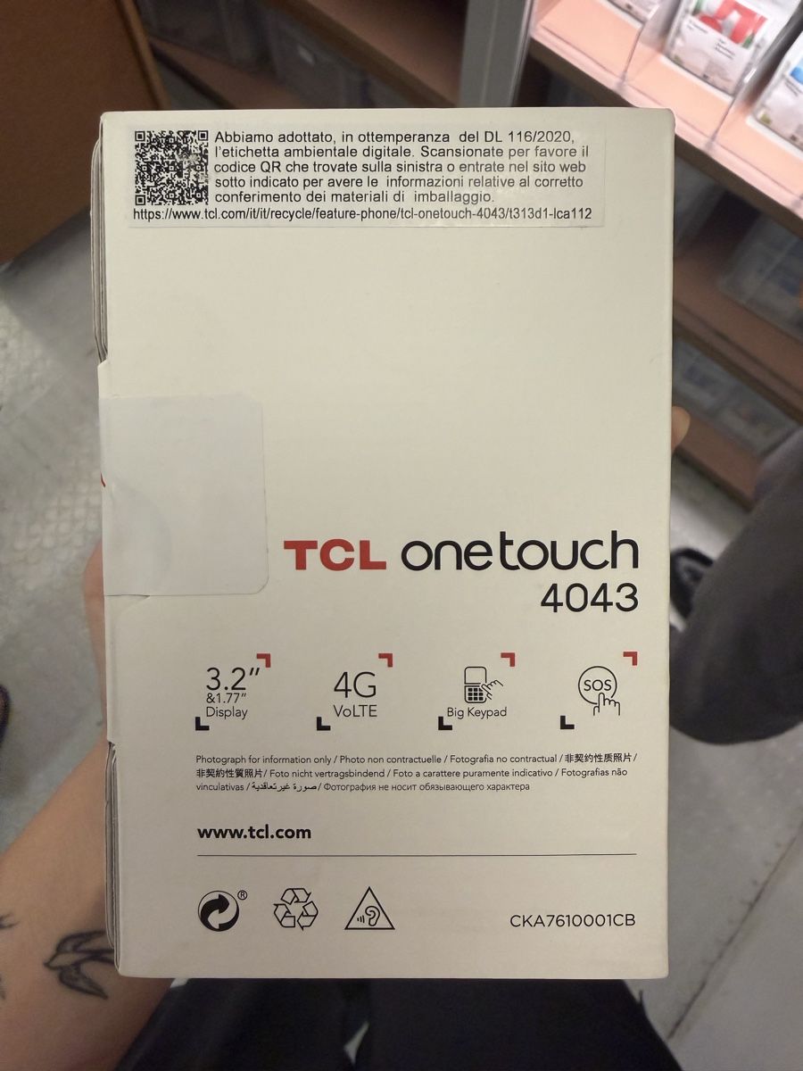 Telefoni cellulari / Smartphones: TCL oneTouch 4043 4G Klapphandy neu – Nuovo e nell'imballaggio originale da Meilen venduto da ine_s9tf 1