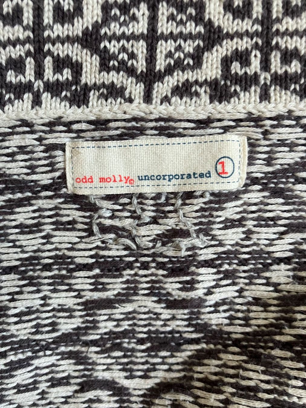 Jacken: Strickjacke gemustert zum binden – Gebraucht aus Lenzburg von ann_8hmk 3