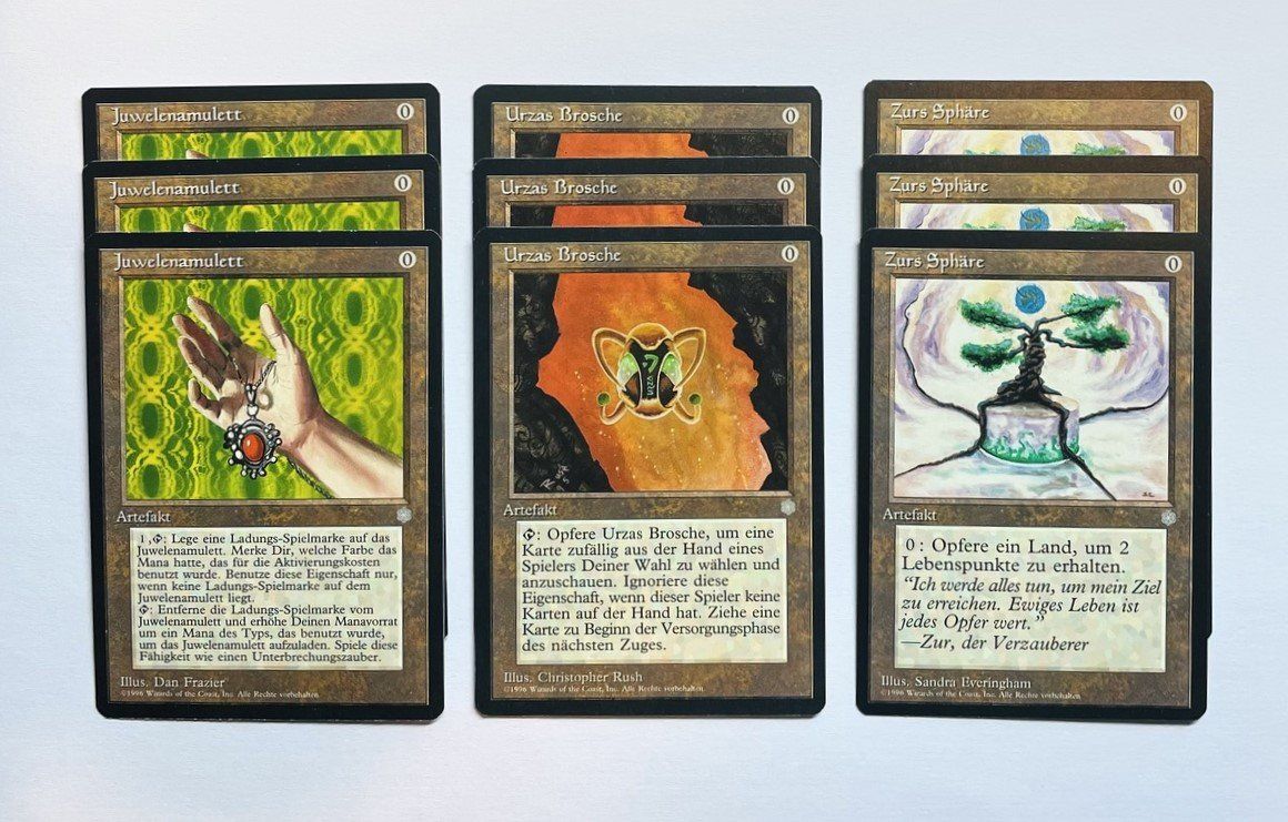 Magic The Gathering Carte collezionabili: Magic The Gathering 3 komplette Uncommon Sets Eiszeit – Usato da Duggingen venduto da nad_6yzh 4