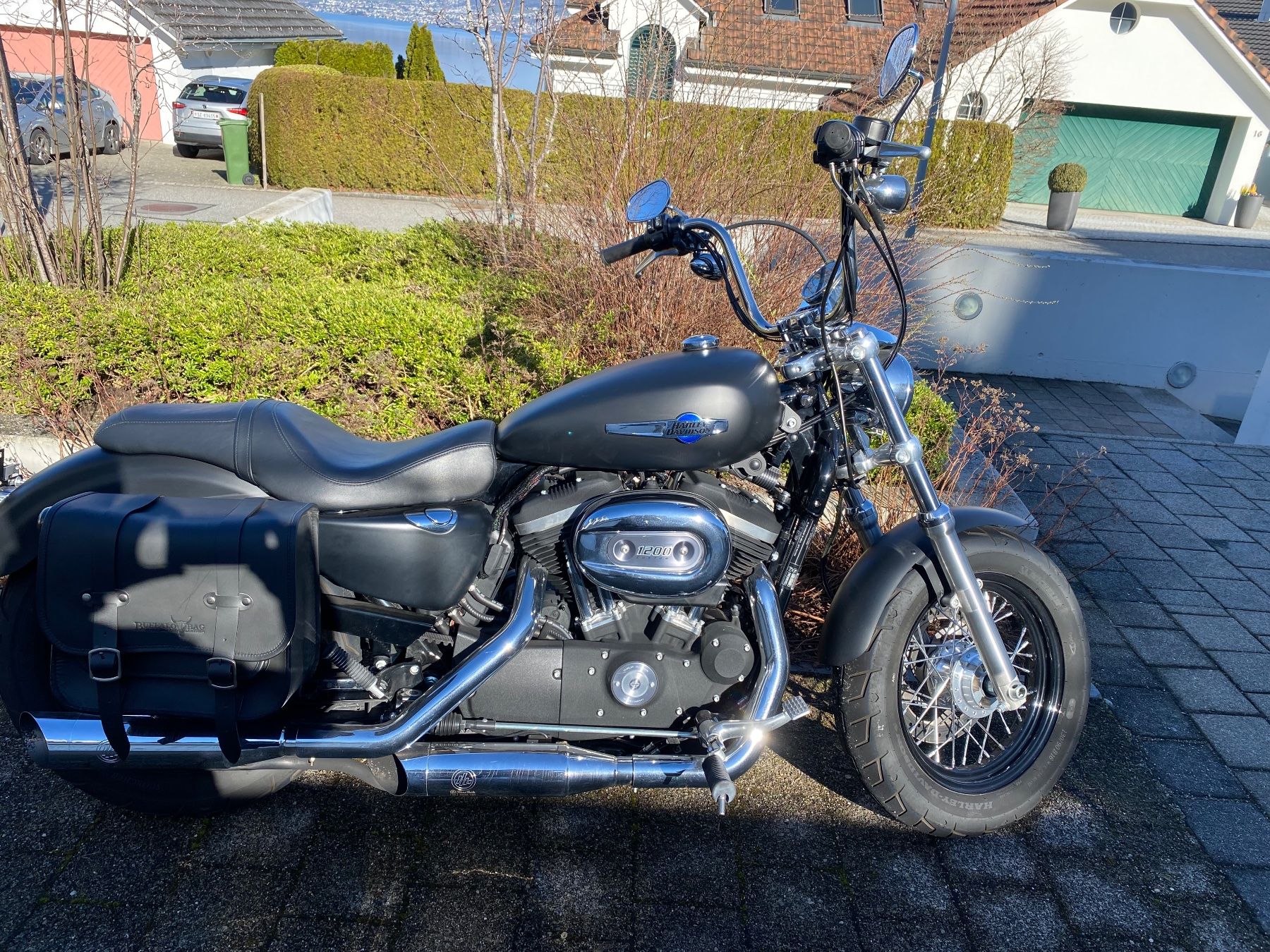 Harley-Davidson Chopper: Harley Davidson XL1200CB Sportster – Usato da Knonau venduto da Mav9 6
