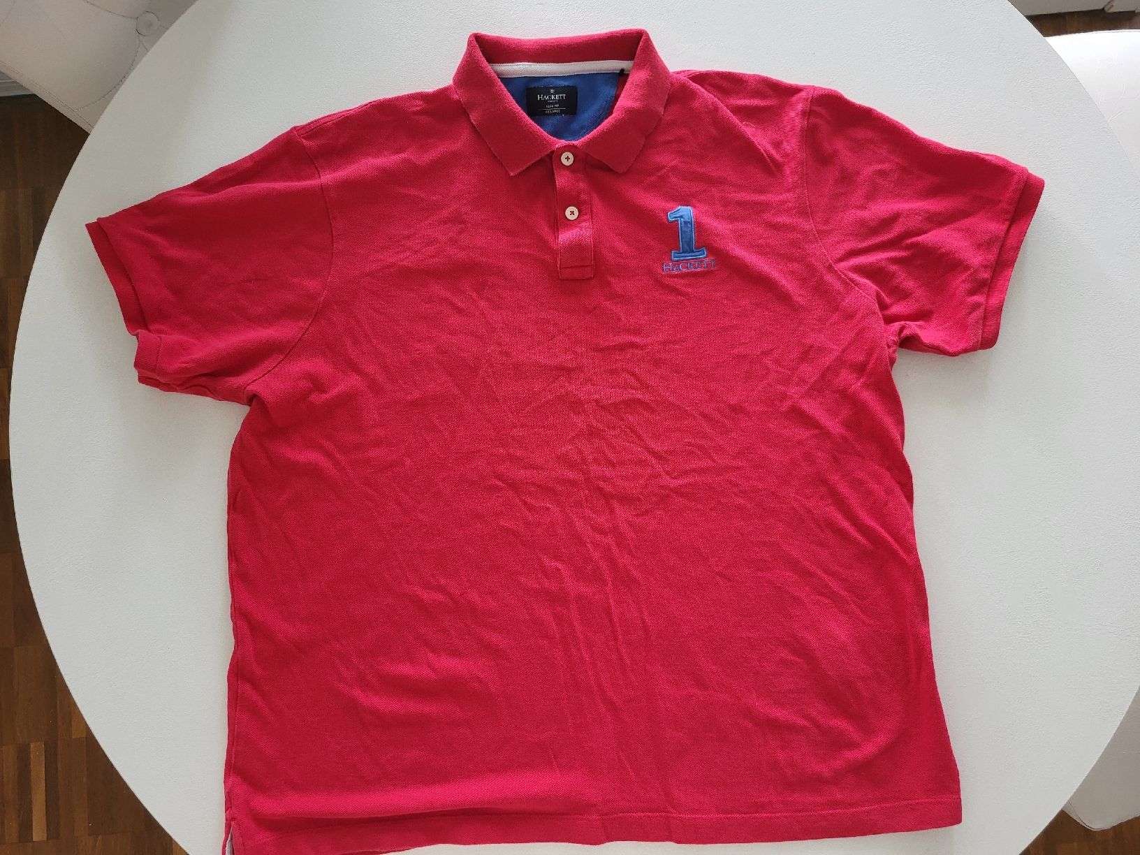 Hackett Magliette Polo: Hackett Poloshirt, Rot, Grösse XXL – Usato da Basel venduto da Ywana