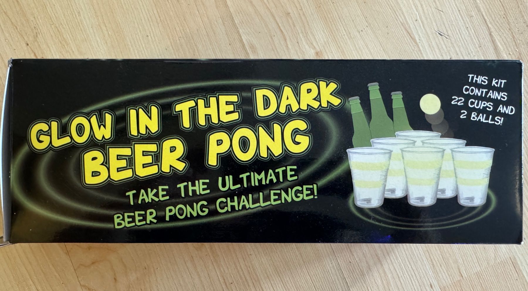 Giochi: Trinkspiel - "Glow In The Dark" Beer Pong – Nuovo (secondo la descrizione) da Seuzach venduto da Inspektor99 4