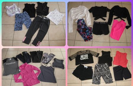 4 Sets 1 Preis :)Stylische Sportsets inkl. Nike Dry-Fit Gr.S