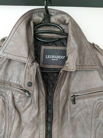 Neuwertige Leonardo Lederjacke Gr. S