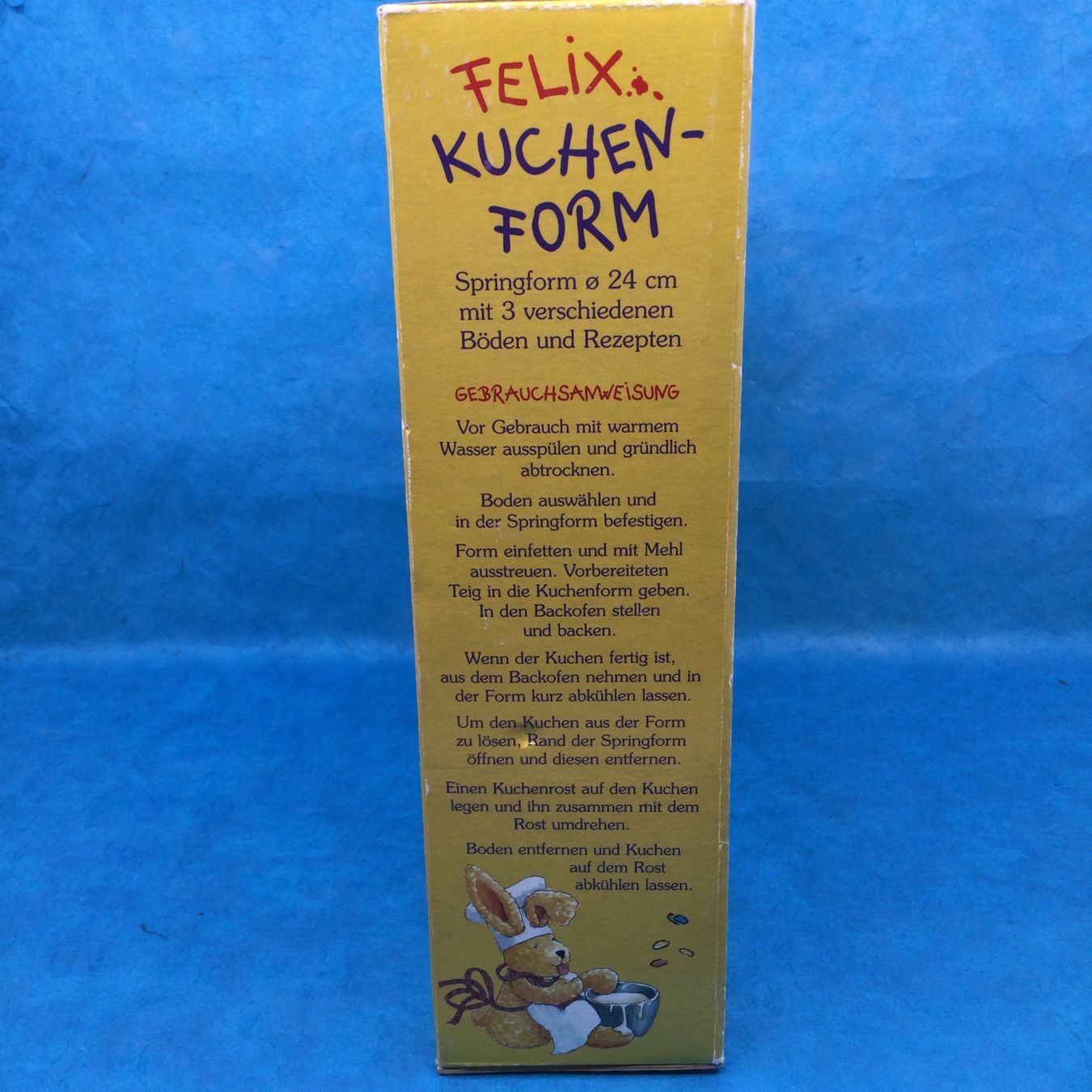 Backformen: Felix Kuchenform Springform - Moule à charnière de Félix – Neu und originalverpackt aus S. Pietro von pic_mc9g 1