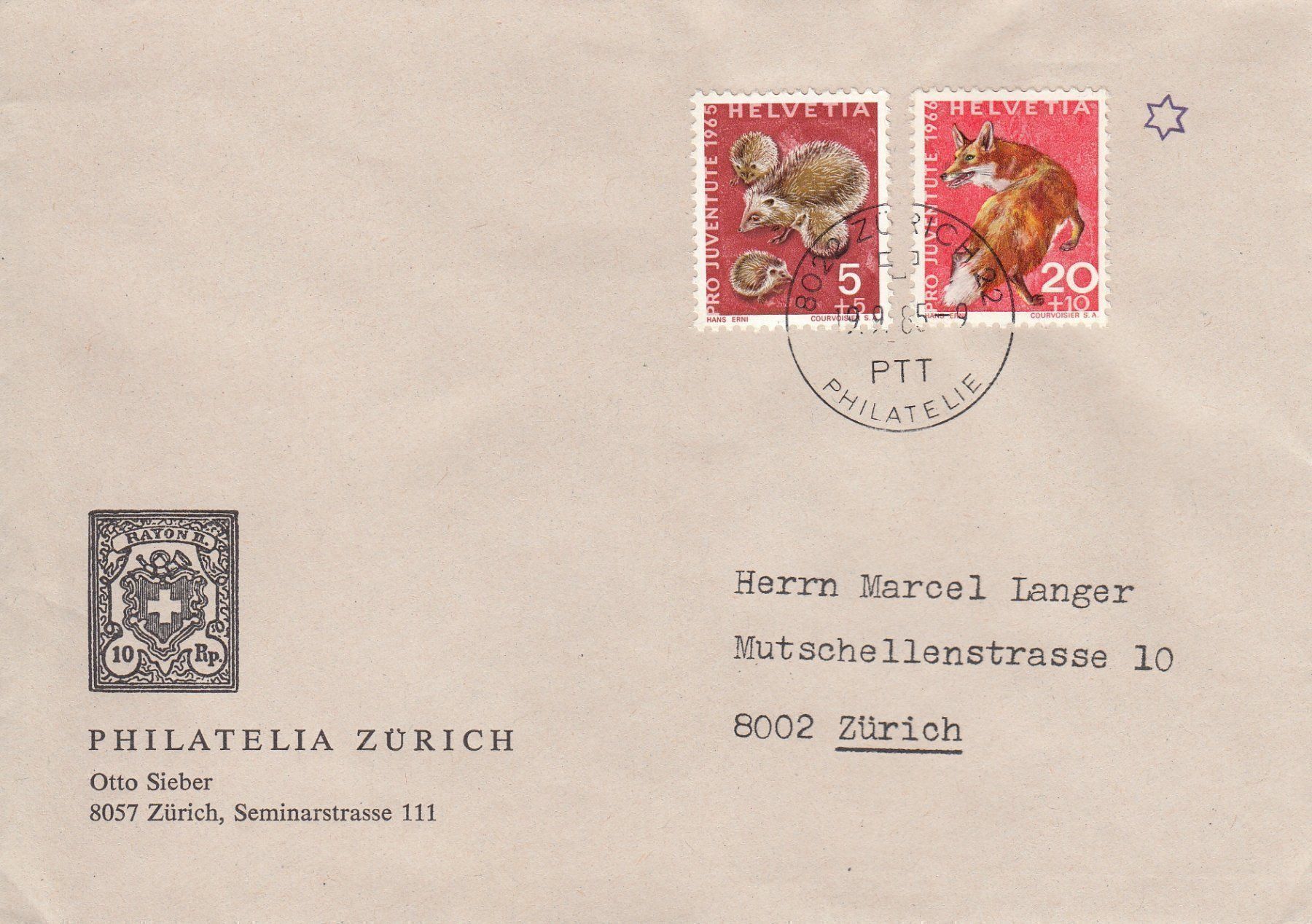 Alle Briefmarken: Philatelia Zürich, 9 Belege – Gebraucht aus Spreitenbach von Mustang_1105 1