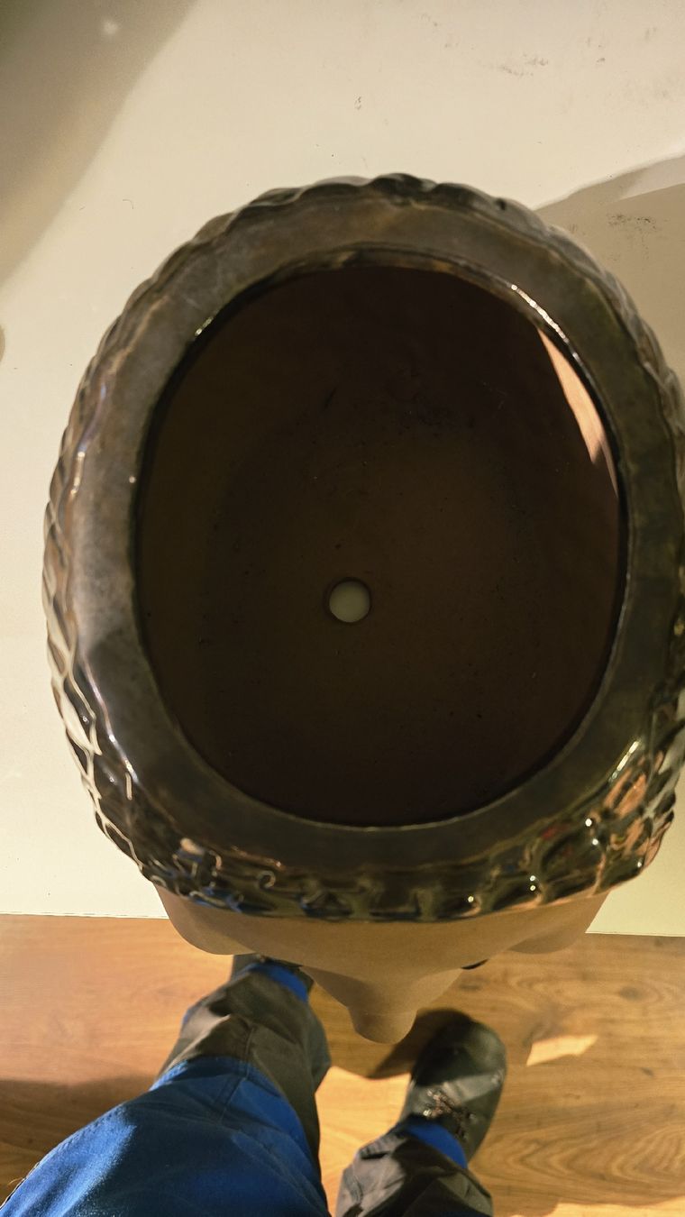 Vasi per fiori: Igel übertopf Design, braun/beige, – Nuovo e nell'imballaggio originale da Dussnang venduto da Priska2285 4