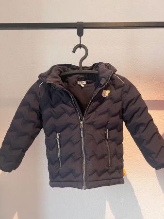 Steiff Kinder Winterjacke blau Grösse 110 guter Zustand