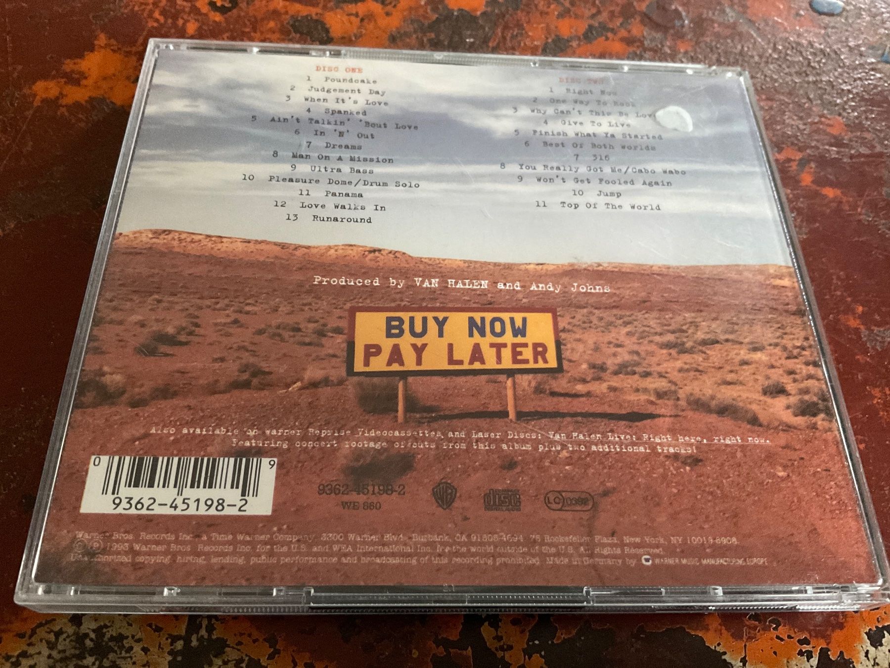 CD: Van Halen Live 2xCD – Usato da Delémont venduto da vinylfreak01 1