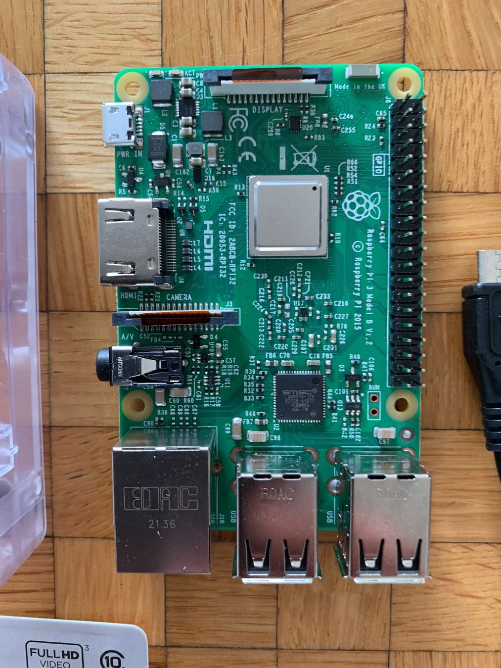 Raspberry Pi PCs: Raspberry Pi 3 Model B V1.2 mit SD-Karte, Netzteil, Gehäuse – Neu (gemäss Beschreibung) aus Liebefeld von  4
