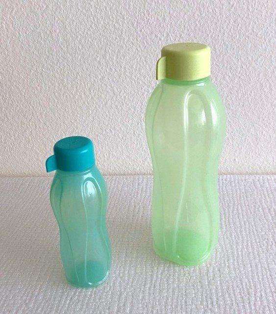 TUPPERWARE SET ECO BOTTIGLIA CLICK 350 ML RANA + OSTRICA VERDE - Foto 6