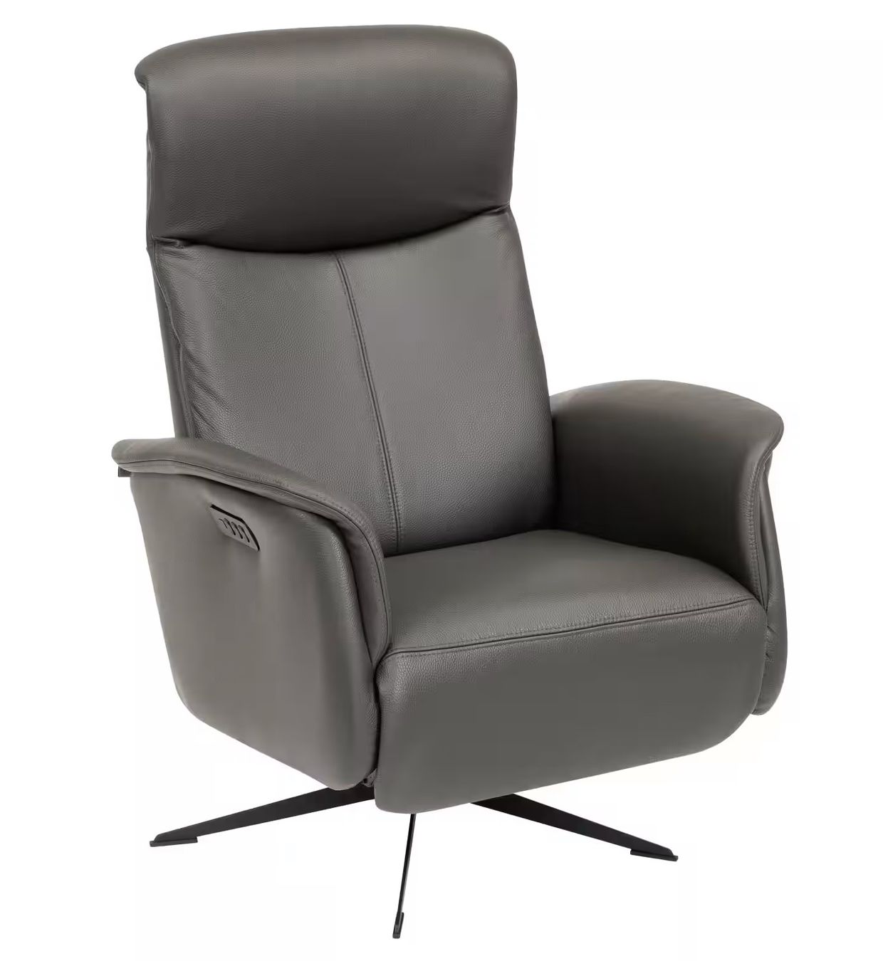 Poltrone: Relaxsessel Noel Grau Leder 78cm 88cm – Usato da Bülach venduto da Katha28 4