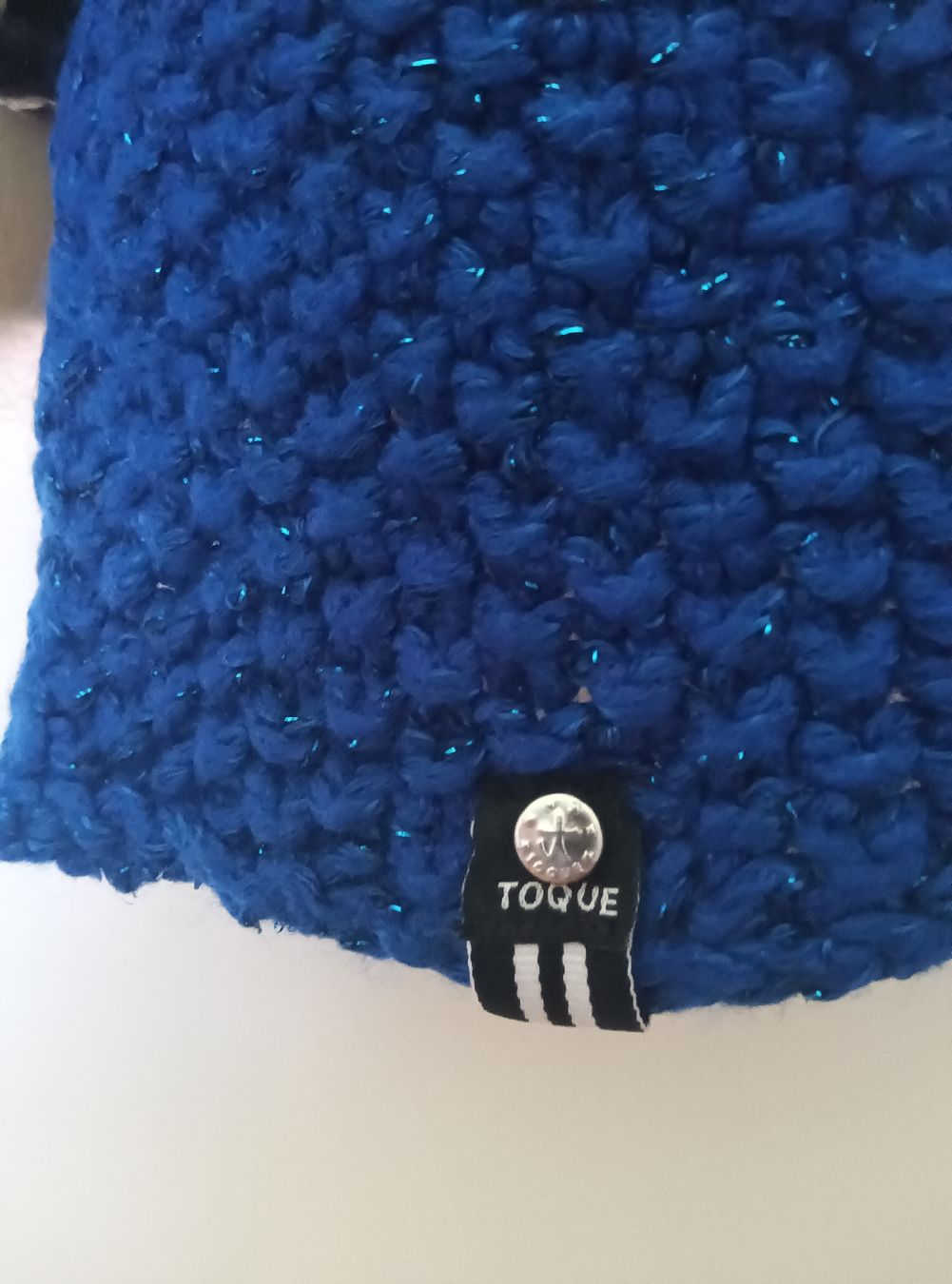 Foulards, Tücher & Schals: Warmer Toque Strickschal im Patchwork Style – Gebraucht aus Zürich von Asteraki 1