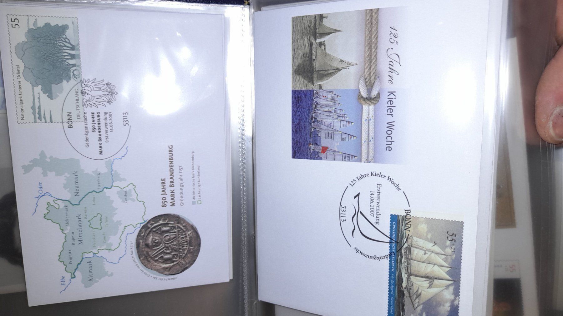 Alle Briefmarken: Ganzsachen Deutschland – Gebraucht aus Balgach von SIMEON27 3