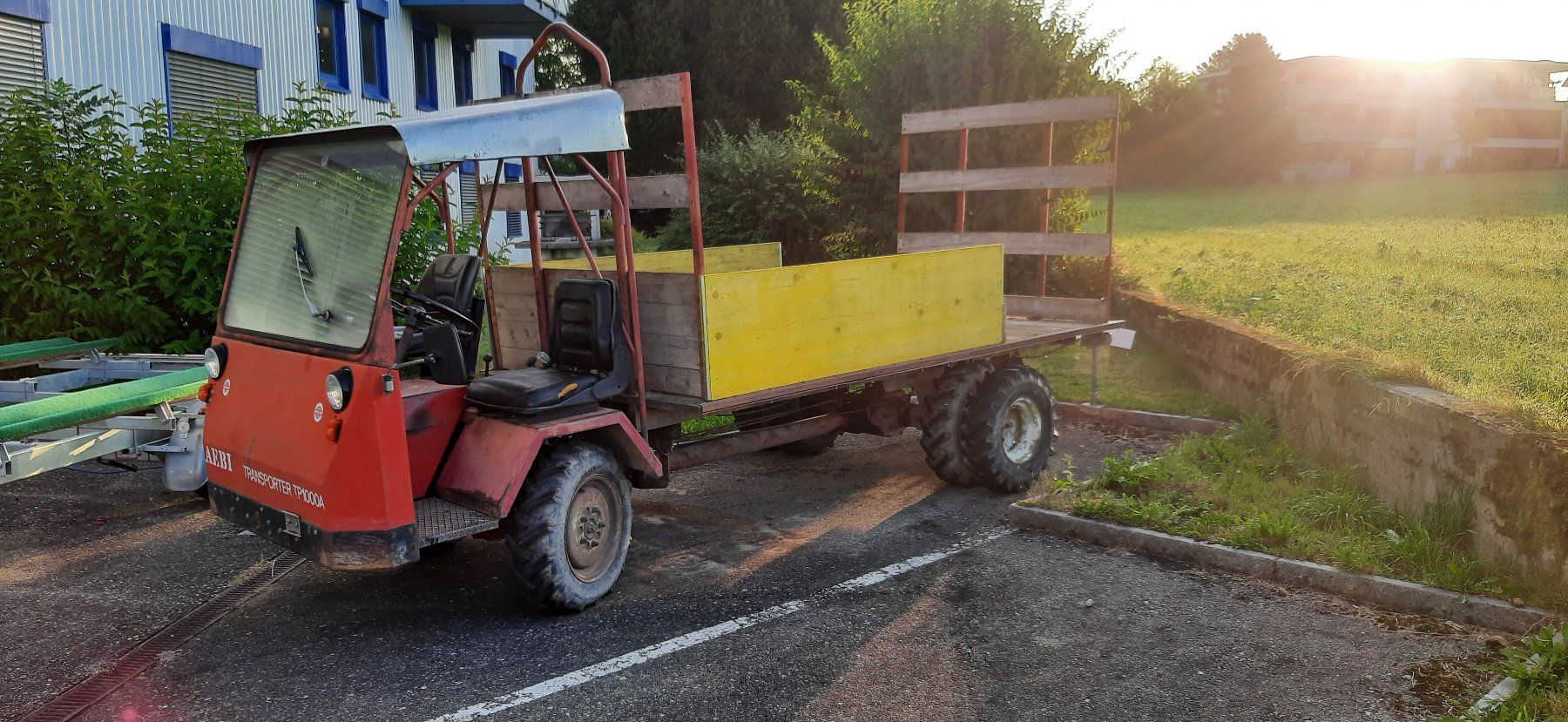 Aebi Trattori: Aebi TP1000A – Usato da Etziken venduto da Mulin