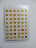 A119 - 240 Autocollants Emoji (5 feuilles)