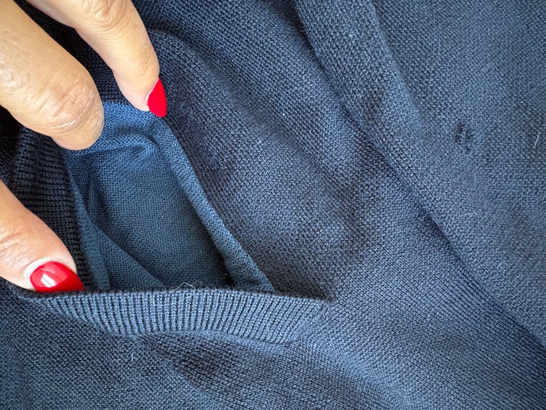Brax Jacken: Brax Strickjacke blau, 100% Wolle – Gebraucht aus Oetwil an der limmat von sua_g8n6 5
