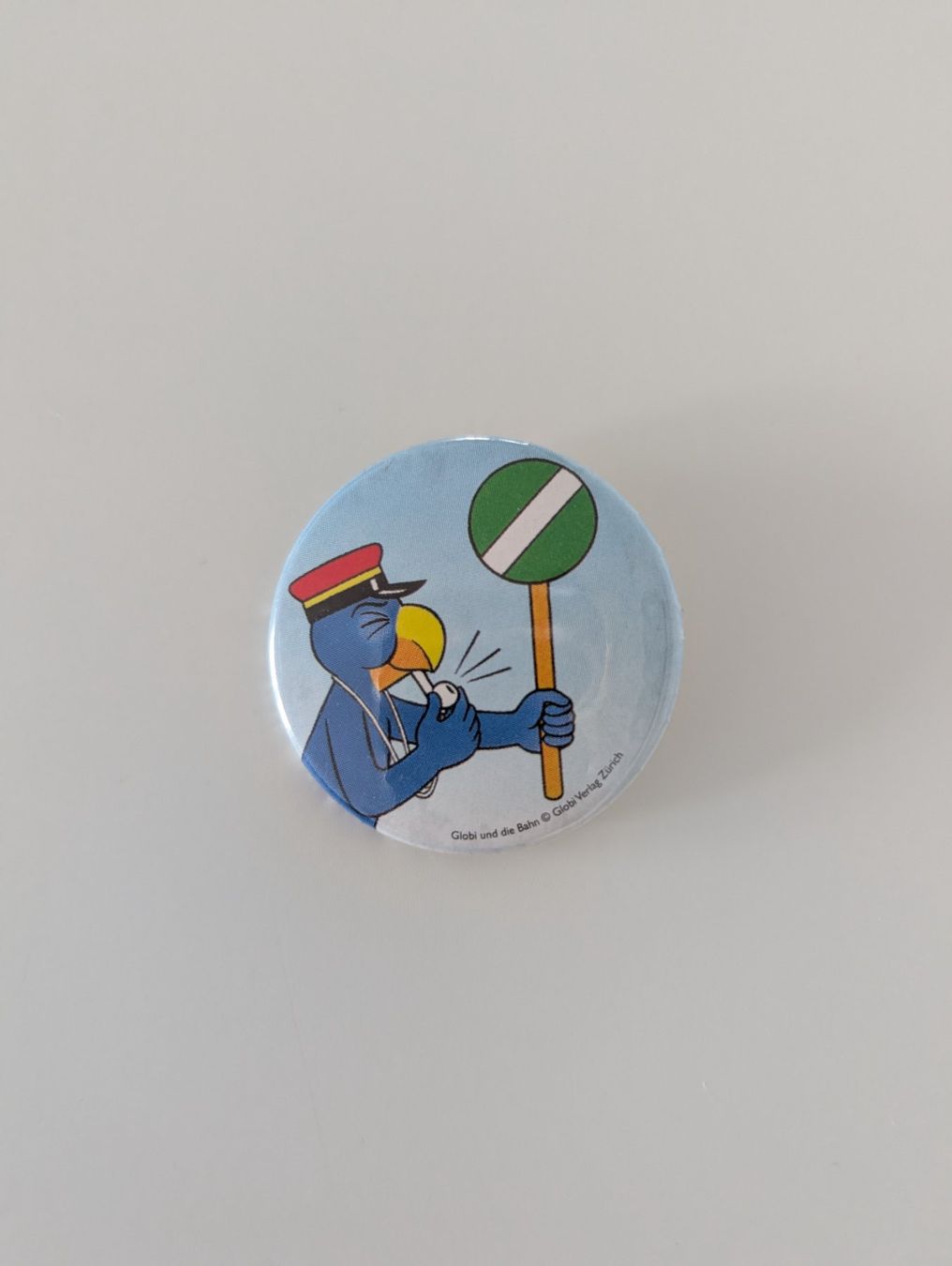 Plaquettes & Badges: GLOBI und die Bahn Ansteckbutton – D'occasion à Zürich par Good_old_days