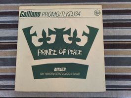 Galliano - Prince of Peace Mixes - Rare Vinyl Single!