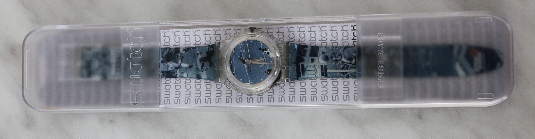 Swatch Orologi: Schwatch YB-Bern Stadion-Eröffung 2005 – Nuovo e nell'imballaggio originale da Oberwil BL venduto da NTS-TopShop 4