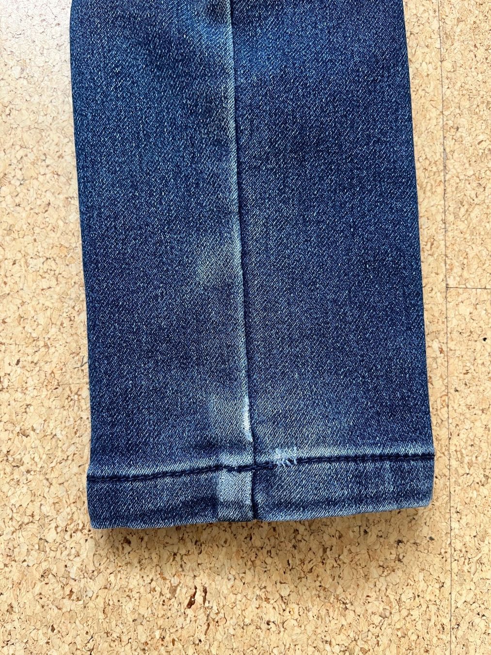 Jeans: Blaue Jeanshose, elastisch, Gr. 140, von "alive" – Usato da Grosswangen venduto da Vita500 5