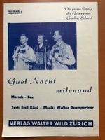GESCHWISTER SCHMID - GUET NACHT MITENAND - AKKORDEON/PIANO