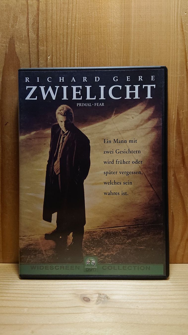 Tutti i DVDs: ZWIELICHT DVD mit Richard Gere – Usato da Wilderswil venduto da Exebub
